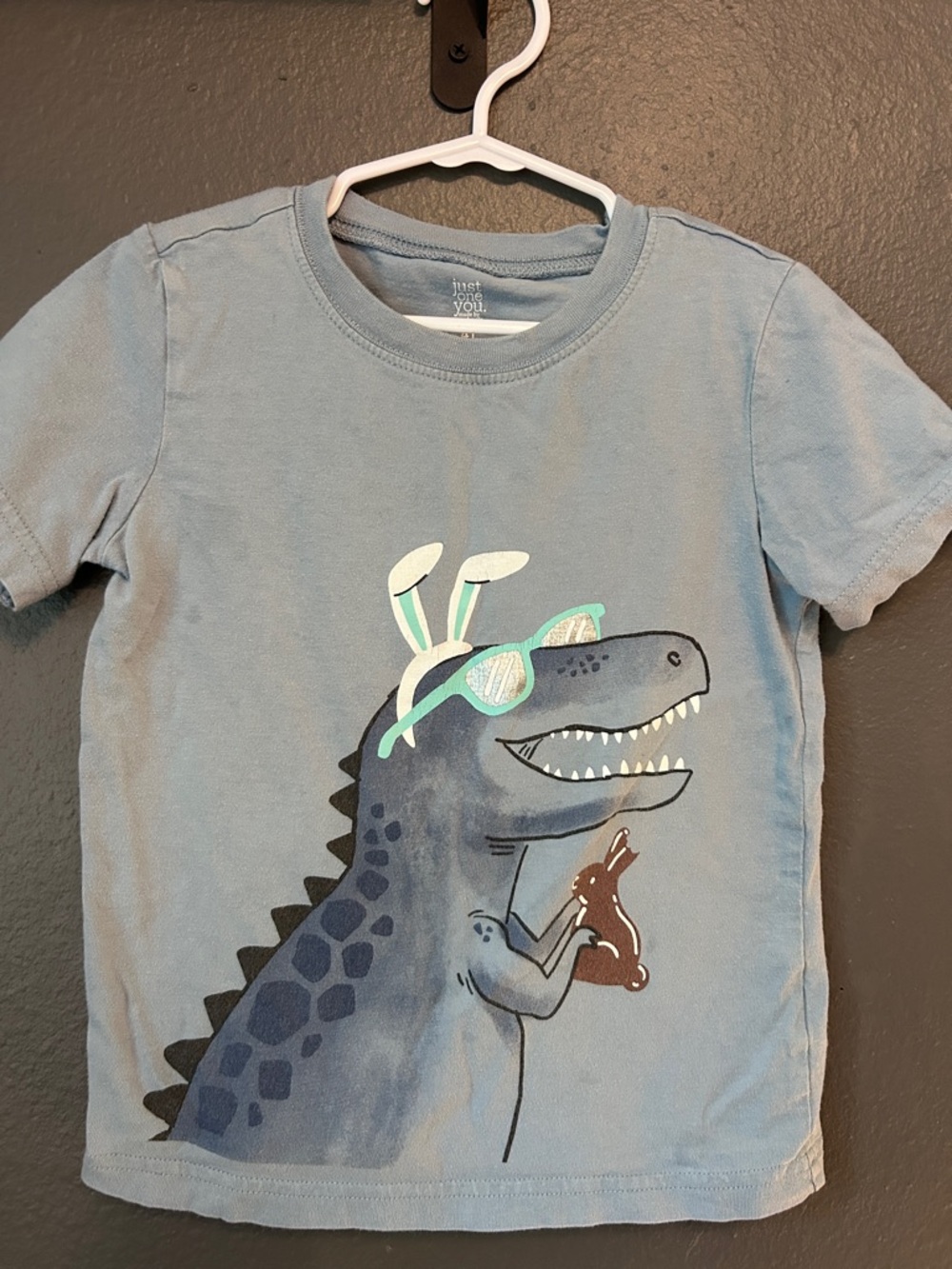 BUNDLE Two Dinosaur Holiday Short Sleeve T Shirt 4t 5t